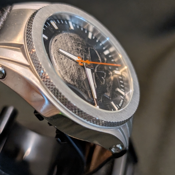 Bulova Harley Davidson Mens Watch Skull - Picture 2 of 7